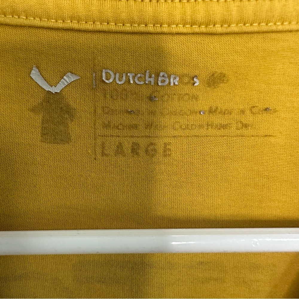 Dutch Bros LARGE Yellow Windmill Sun Rain DB 1992 - Picture 5 of 5